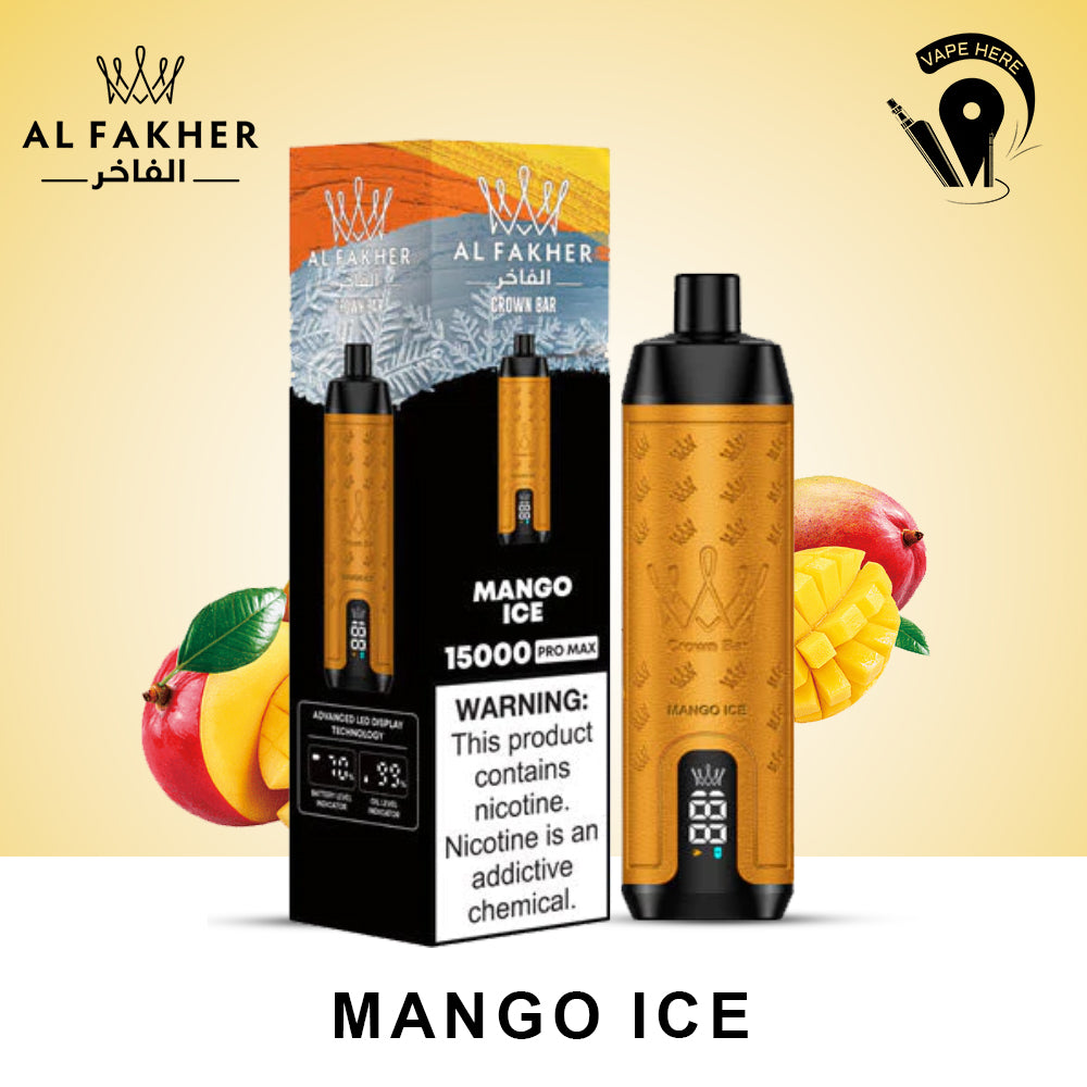 Organix Crown 25000 PRO MAX PUFFS DISPOSABLE VAPE( BUY 1 GET 2 FREE )