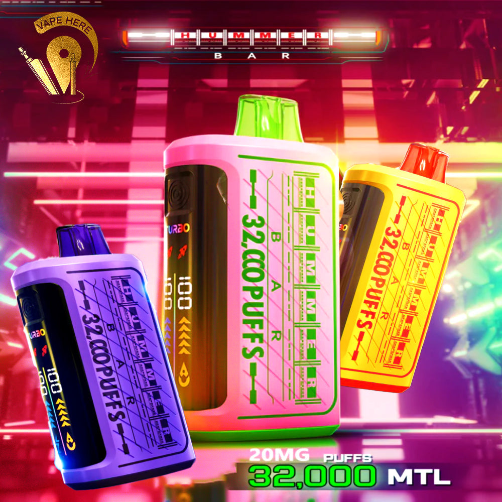Deluxe Bar Bar 32000 Puffs Disposable Vape Touch Switch( BUY 1 GET 1 FREE )