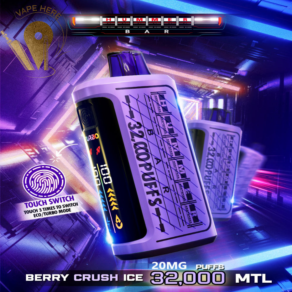 Deluxe Bar Bar 32000 Puffs Disposable Vape Touch Switch( BUY 1 GET 1 FREE )