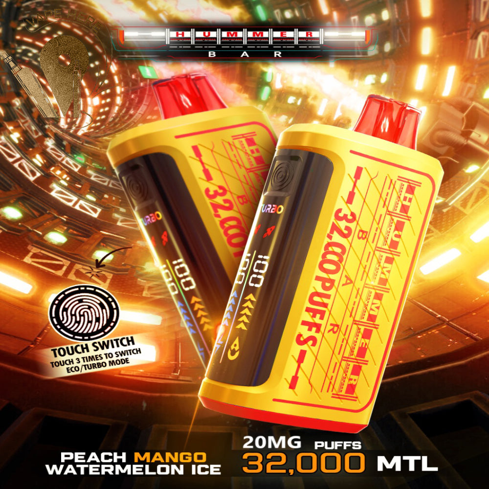 Deluxe Bar Bar 32000 Puffs Disposable Vape Touch Switch( BUY 1 GET 1 FREE )