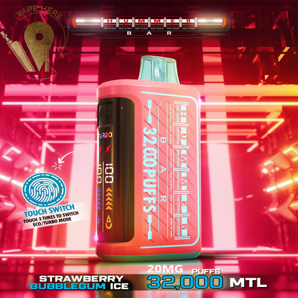 Deluxe Bar Bar 32000 Puffs Disposable Vape Touch Switch( BUY 1 GET 1 FREE )