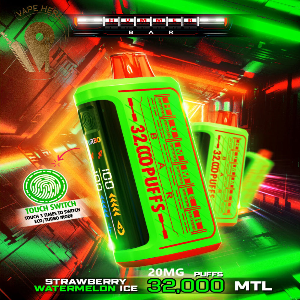 Deluxe Bar Bar 32000 Puffs Disposable Vape Touch Switch( BUY 1 GET 1 FREE )