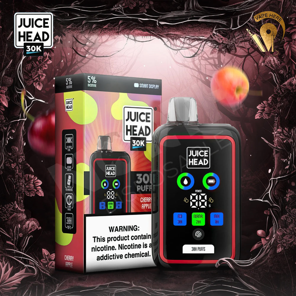 Organix HEAD 30000 PUFFS DISPOSABLE VAPE 20mg with Screen Display( BUY 1 GET 2 FREE )