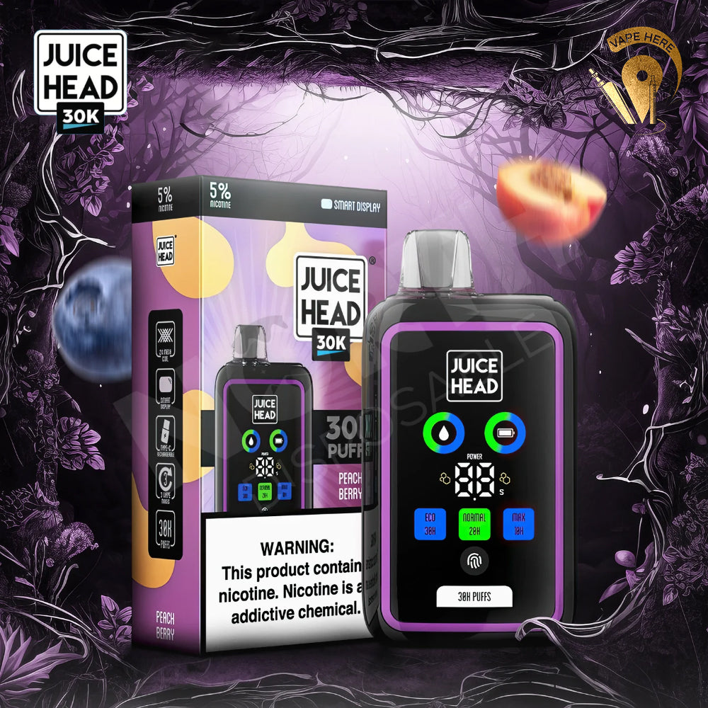 Organix HEAD 30000 PUFFS DISPOSABLE VAPE 20mg with Screen Display( BUY 1 GET 2 FREE )