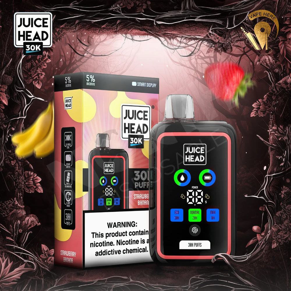 Organix HEAD 30000 PUFFS DISPOSABLE VAPE 20mg with Screen Display( BUY 1 GET 2 FREE )