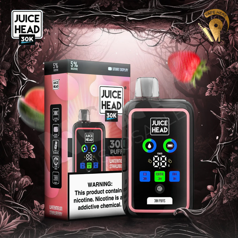 Organix HEAD 30000 PUFFS DISPOSABLE VAPE 20mg with Screen Display( BUY 1 GET 2 FREE )