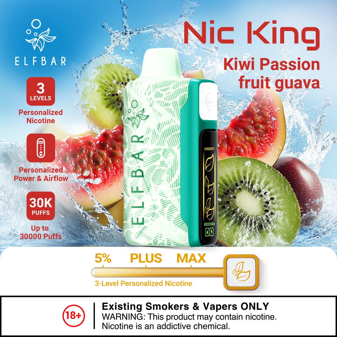 (Organic Essence)Nic King 30k(Buy 1 Get 1 free)