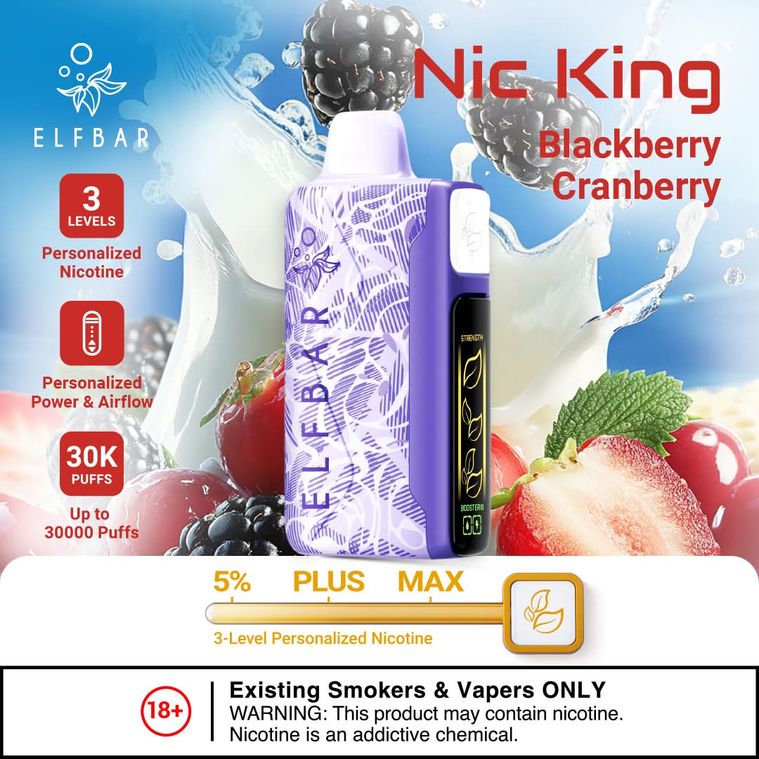 (Organic Essence)Nic King 30k(Buy 1 Get 1 free)