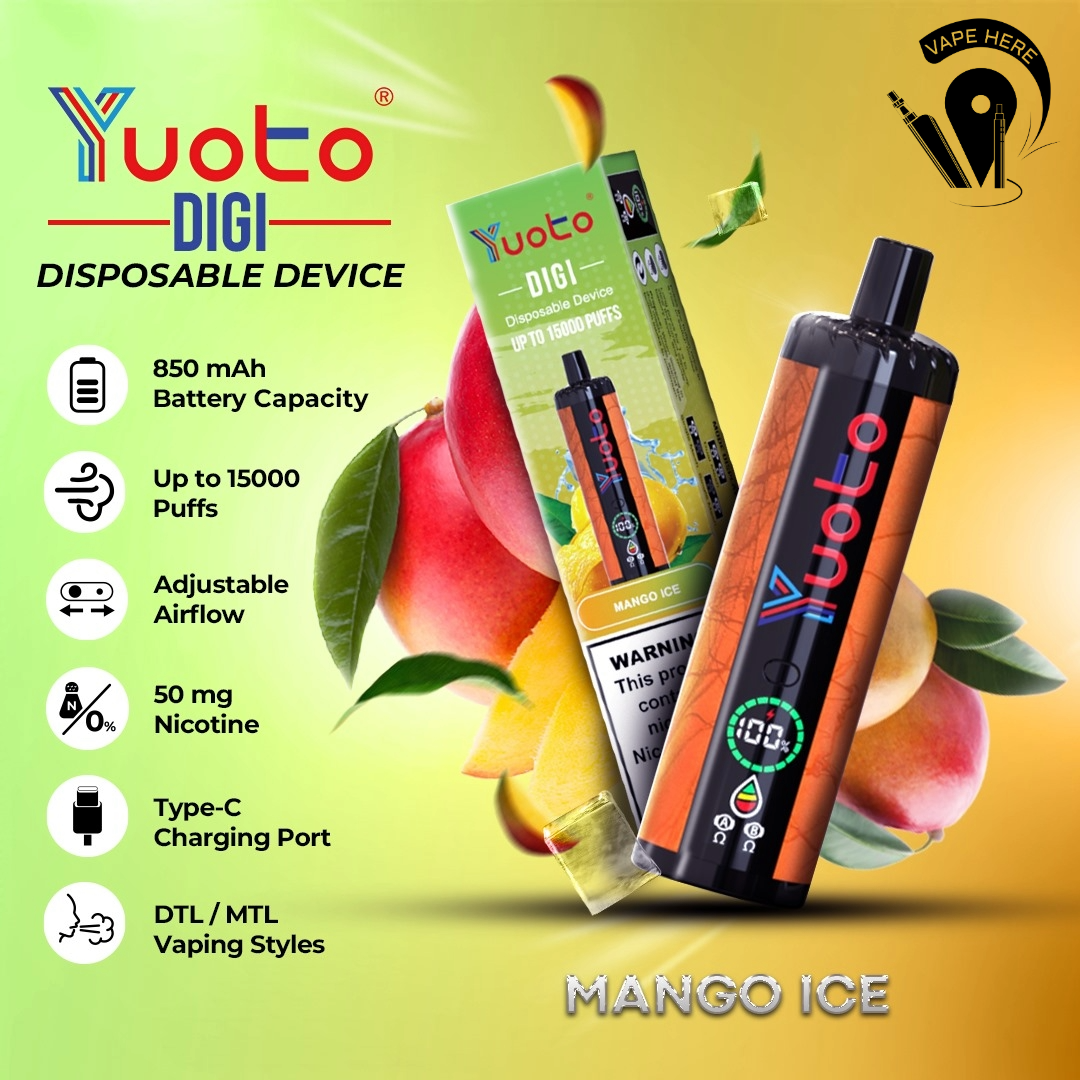 Deluxe Bar 18000 Puffs Disposable Shisha Vape( BUY 1 GET 1 FREE )