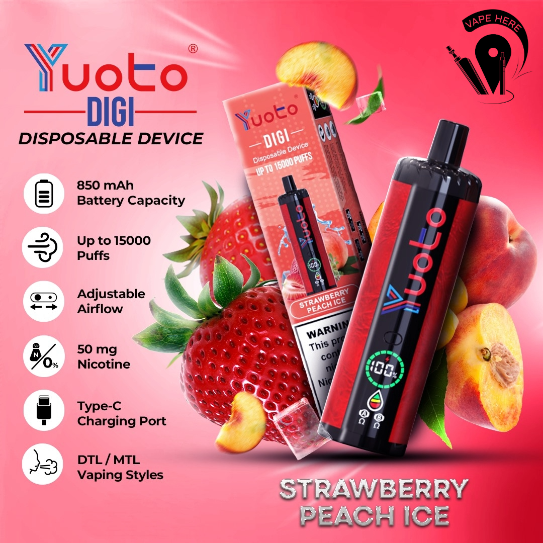Deluxe Bar 18000 Puffs Disposable Shisha Vape( BUY 1 GET 1 FREE )