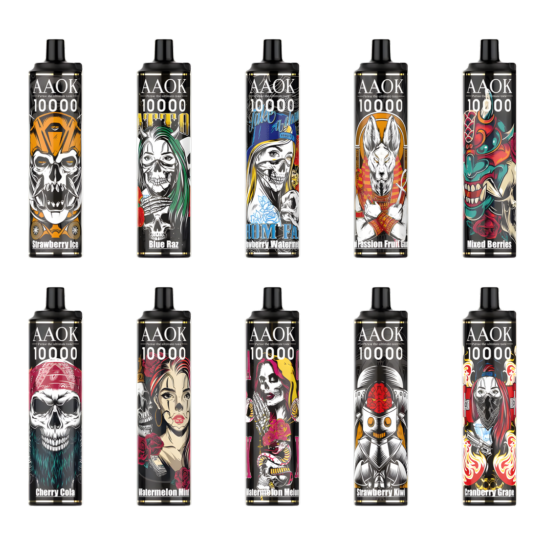 AAOK 11000 Puffs Rechargeable