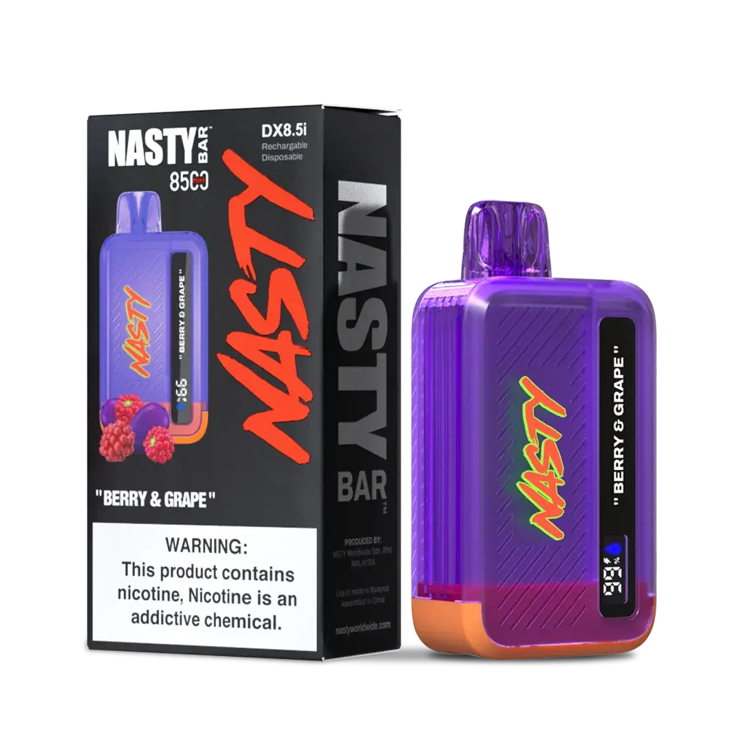 (Organic Essence)Nasty Bar Dx 8.5i 8k(Buy 1 Get 1 free)