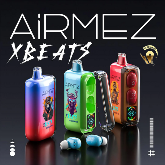 Organix Xbeats 40000 Puffs Disposable Vape - Airpods Bluetooth Screen Display( BUY 1 GET 2 FREE )