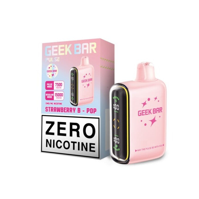 Geek Bar Pulse ZERO Nicotine Vape 18k( BUY 1 GET 1 FREE )