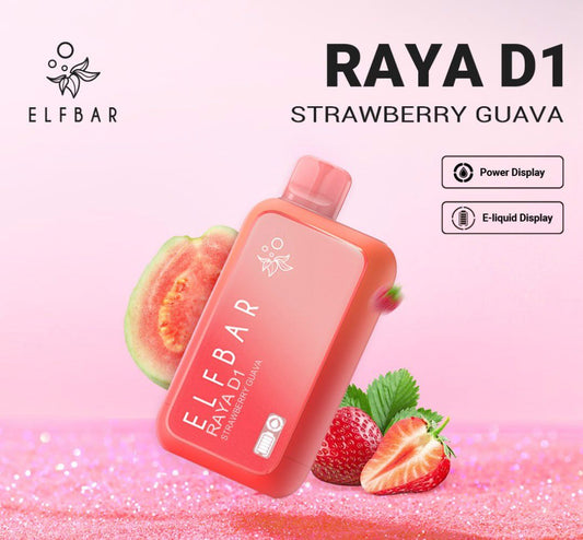 (Organic Essence)ELFBAR RAYA D1 30k(Buy 1 Get 1 free)